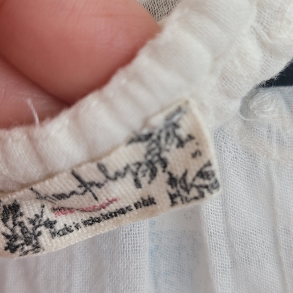 Intimately Free People Small Slip Dress 100% Cotton Ivory - Picture 4 of 6